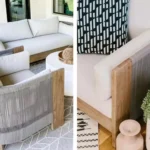 Modern Luxury Teak Wood Outdoor Sofa with Nylon Rope Frame 2 (1)
